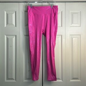 Crowned Athletics Beauty Sleep Princess Leggings - Pink